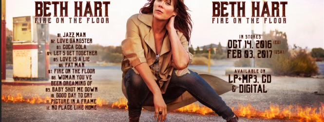 Beth Hart turns the heat on with “Fire On The Floor”