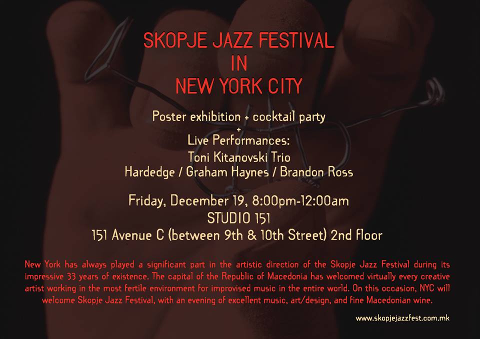 Skopje Jazz Festival presentation in New York » Amazing Smooth and Jazz